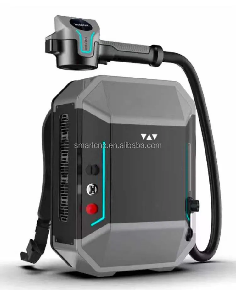Backpack Pulse Laser Oil Removal Machine Lightweight Handheld Laser Cleaning Tool for Field Operation