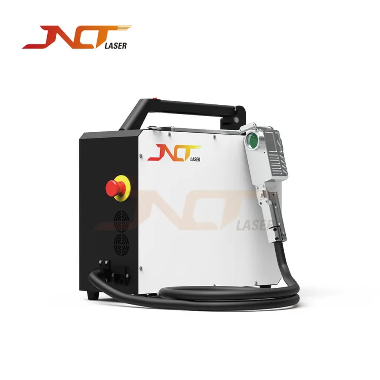 Popular 100w Laser Rust Remover Backpack Pulsed Laser Cleaning Machine for Metal Surface 200w Stone Wood Paint Removal