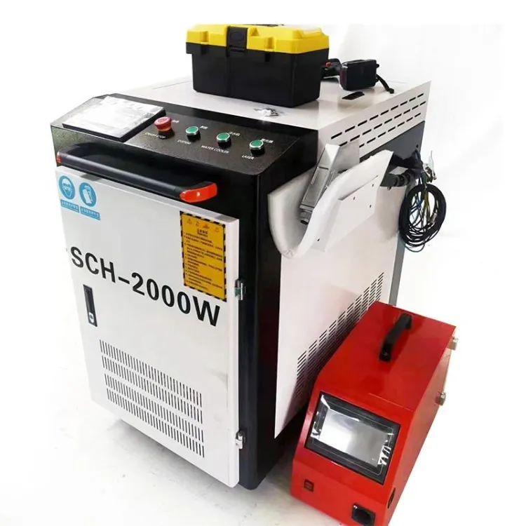 1000w 1500w 2000w 3000w Handheld Pulsed Fiber Laser Cleaning Machine for Rust Removal Paint Oil Removing Cleaner