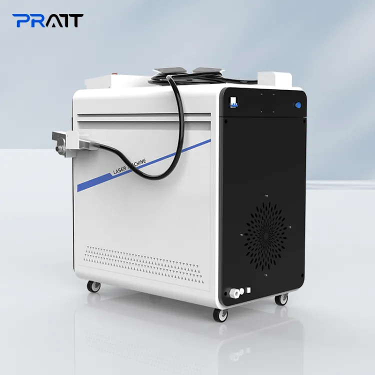 Intelligent Productive Cleaning 1500w 2000w 3000w Laser Cleaning Machine for Rust Paint Stripping and Oil Stain Removal