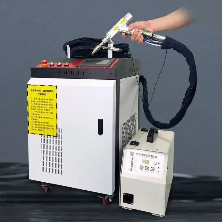 Deposit 3 in 1 Multifunction 1kw1500w 2000w 3000w Fiber Laser Cutting Welding Cleaning and Cutting Machine