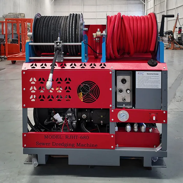 300bar High-pressure Jet Cleaning Machine Is Used to clear Sewers, Community Pipelines, and Municipal Pipelines