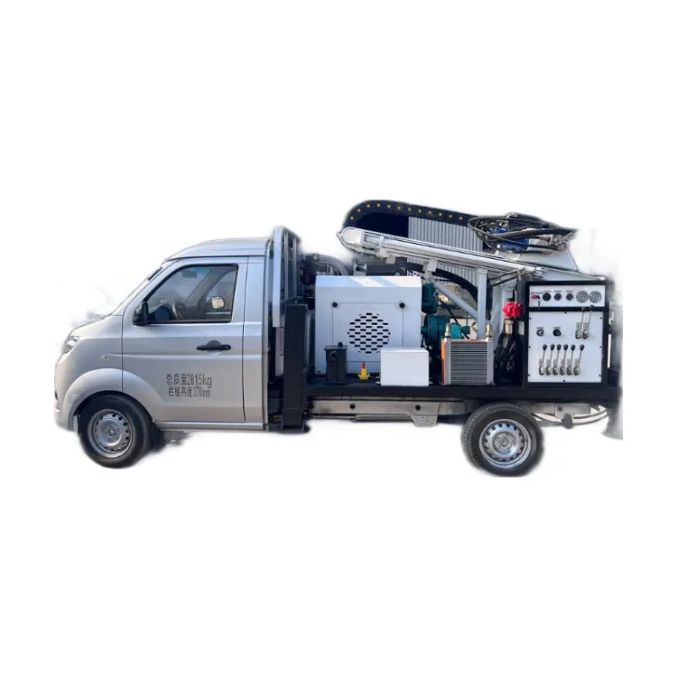 Light Truck Mounted 200m Water Well Drilling Rig Full Hydraulic Borehole Drilling Machine