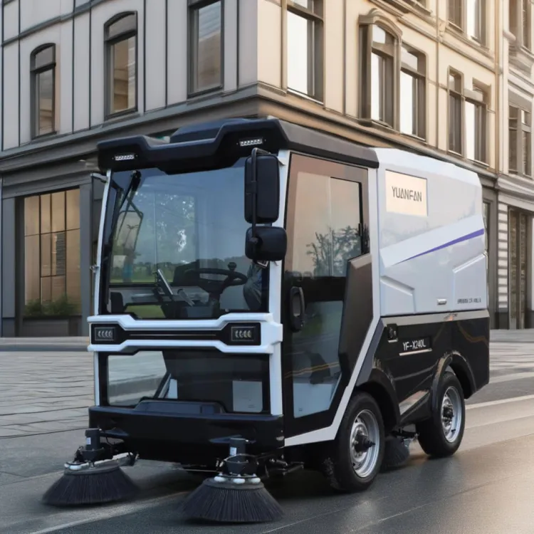 72V Electric Ride-On Street Sweeper Efficient Manual Large Cleaning Floor Sweeper Condition with Great Pump Engine Gearbox