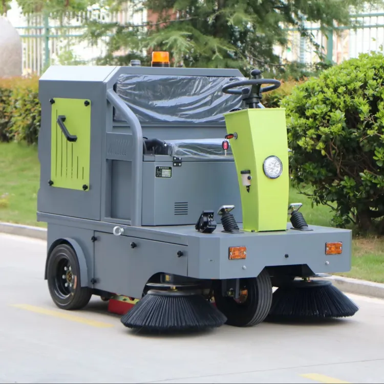 Full Closed Smart Sweeper Robot Industrial High Performance Sweeper Walk Behind