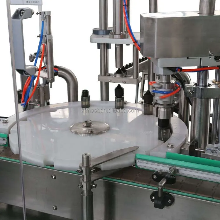 Full-automatic Small Bottle Liquid Fruit Juice Beverage Water Filling Capping Machine Filling Line for Oil and Wine