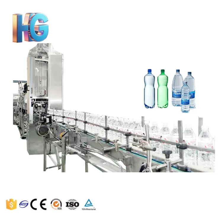 Drinking Water Filling Machine Complete Full Automatic Bottled Mineral Water Treatment Production Line