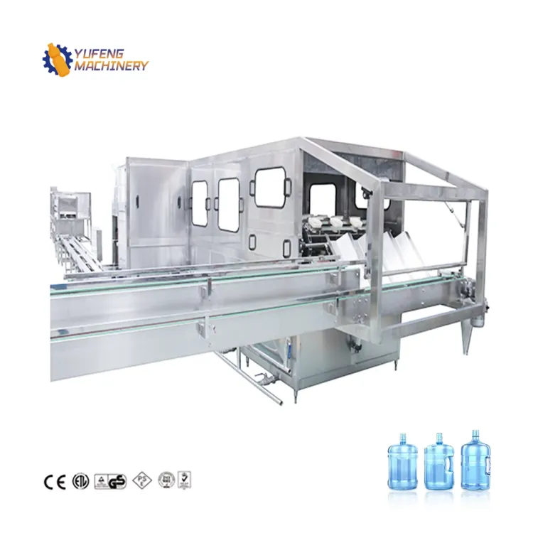 Efficient 5-Gallon Water Production Line Filling Water Treatment System Suitable for