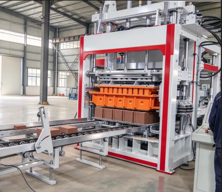 Various Block Making Machine Big Capacity Brick Making Machine 12 Pcs 400x200x200mm Concrete Block Production Line