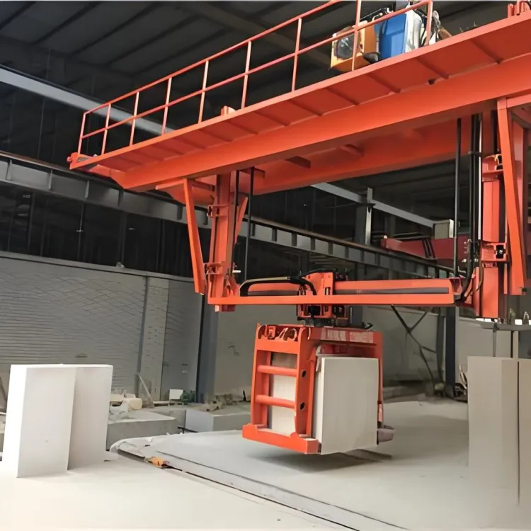 Automatic Lightweight Foam Concrete Block Line AAC Brick Making Machine Fly Ash Aac Block Plant Production Line
