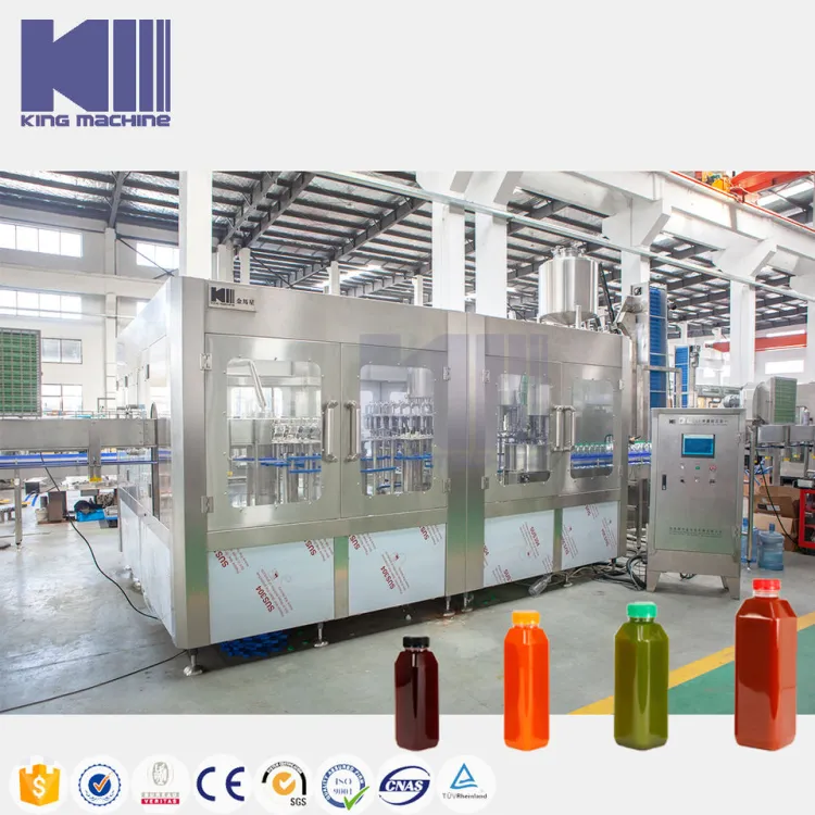 Good Turnkey Project Complete Fruit Juice Production Line for Juice Filling