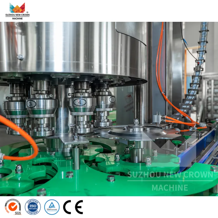 Full Automatic Juice Filling and Packing Machine Juice Bottle Filling Plant for Orange/Mango Juice