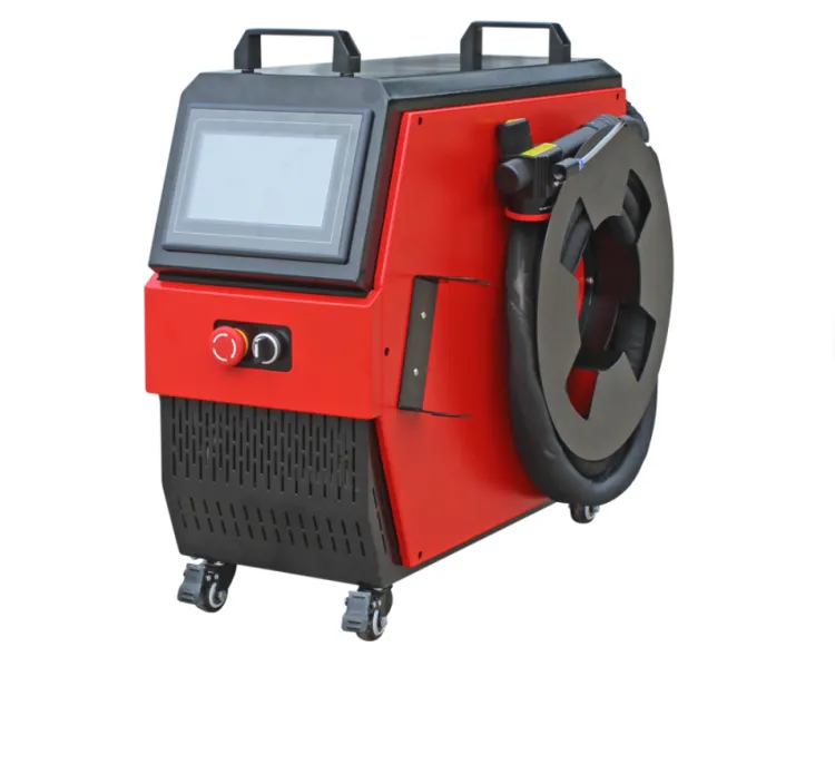 100w 200w 300w Plused Laser Cleaning Machine Substrate Friendly OEM/ODM Wood Rust Oil Paint Cleaning Fiber Laser Cleaner