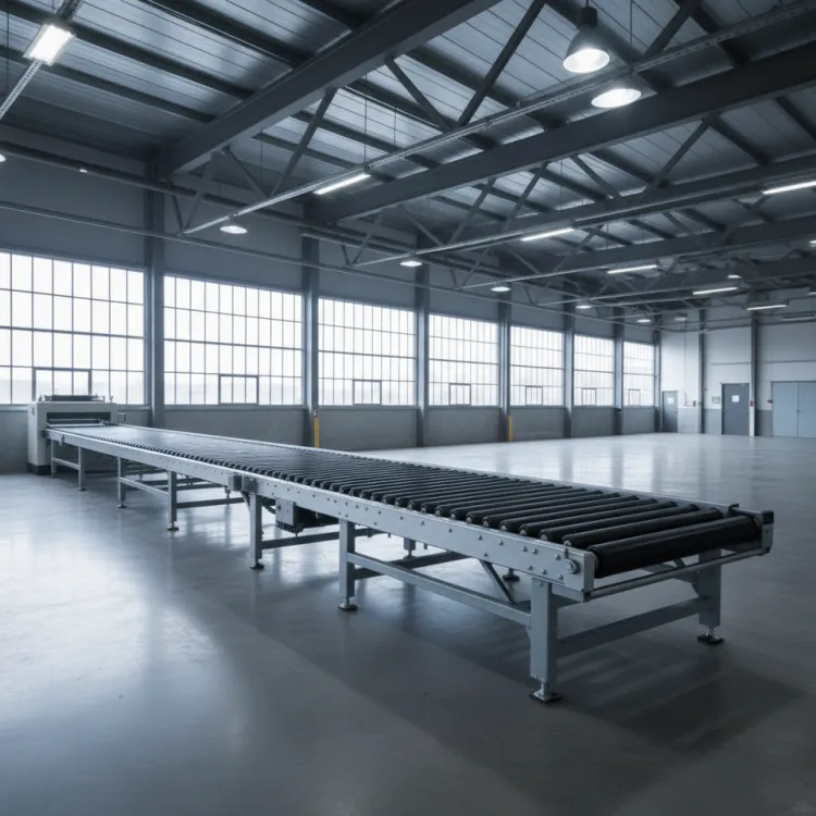 HQ 220V Automatic Roller Conveyor Line Equipment Medium-Sized 6M/Minute Assembly Line 300kg