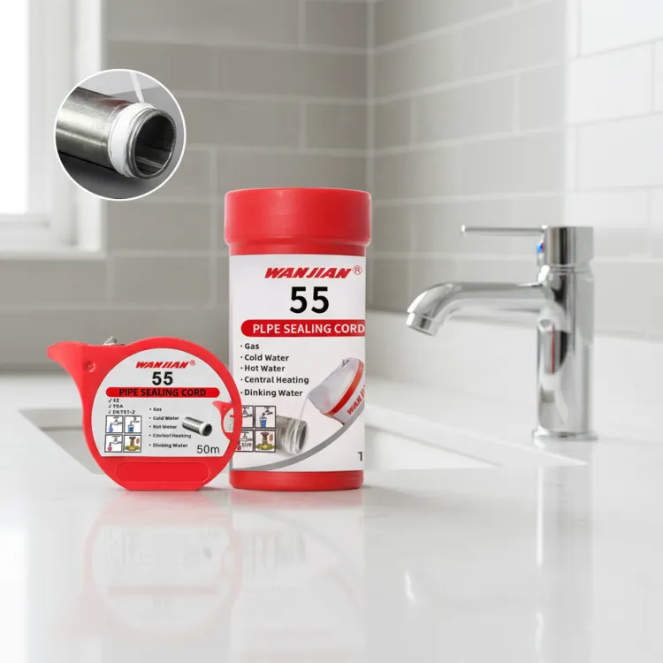 PTFE White Thread Sealant Tape Pipe Sealing Cord for Sealing Threaded Connection