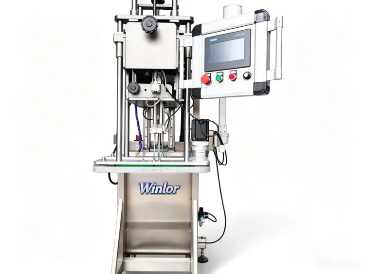 Automatic High Speed Four-Wheel Screw Capping Machine for Plastic Glass Bottle Sealing