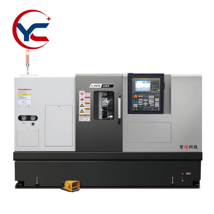 235II Open Type High Precision CNC Turning Center Medium Duty Industrial Metal Lathe OEM CE ISO