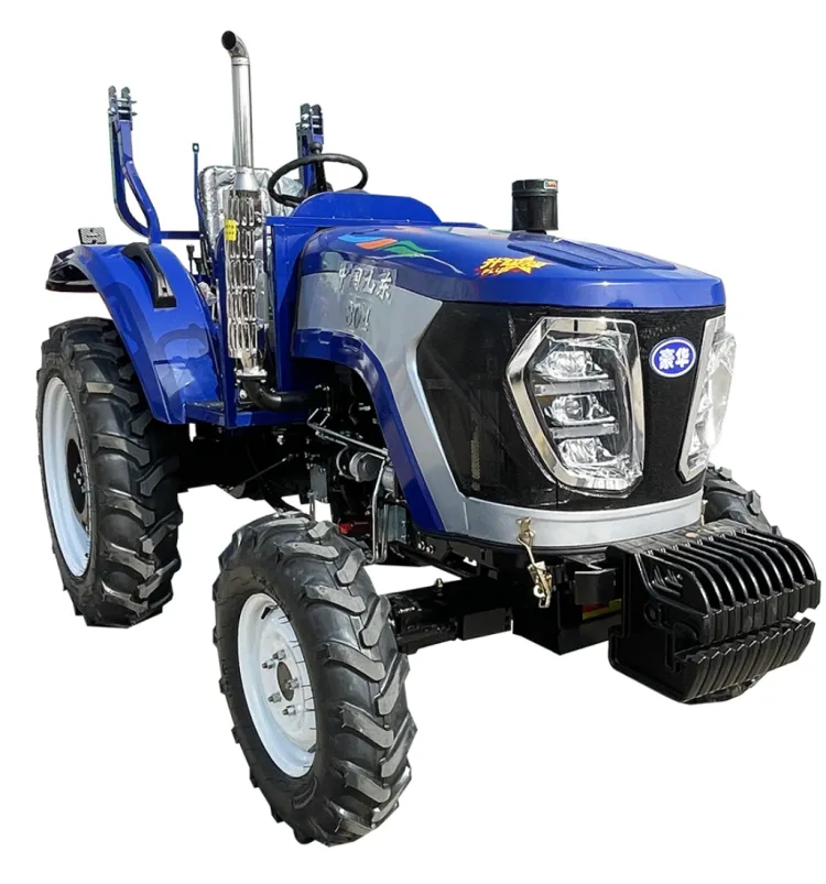Machine Four-Wheel Drive Tractor 50hp 60hp 70hp 80hp 100hp Wheeled Tractor Tiller Cultivator