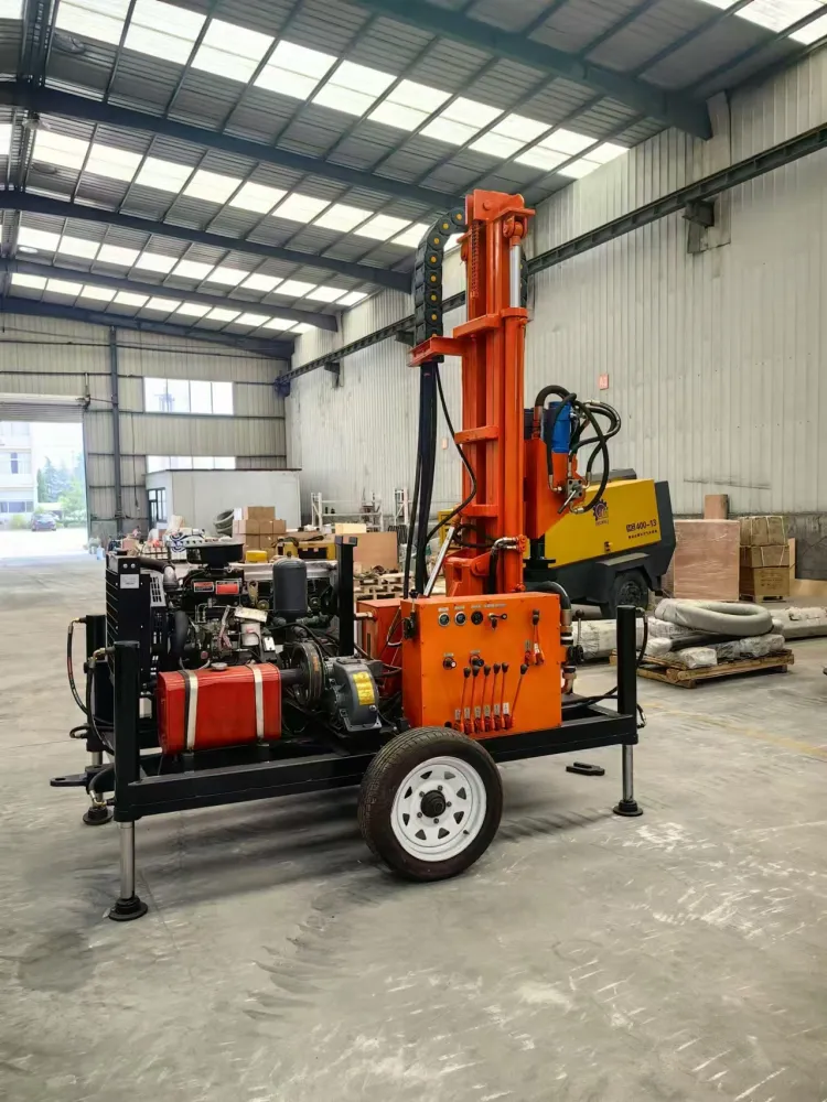 KY260 Wheel-Type Water Well Drilling Rig (excluding compressor)