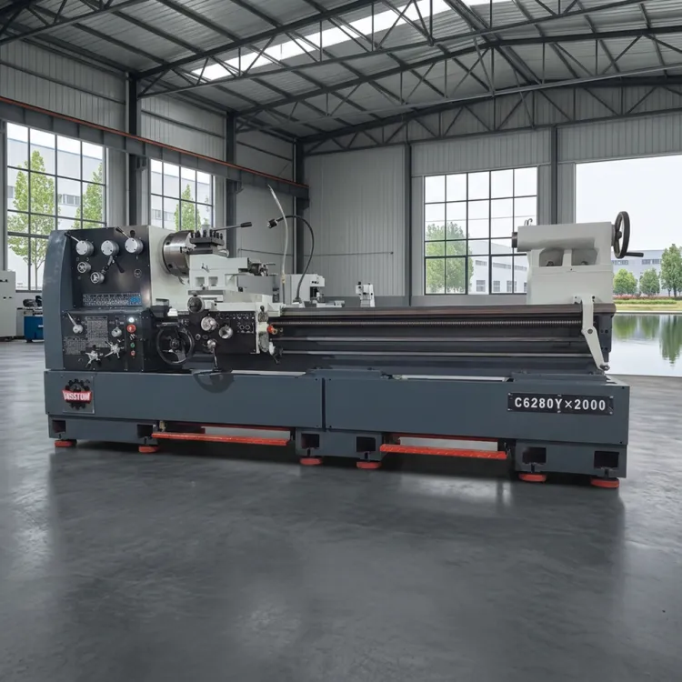 Gap Bed Type C6280Y Gap Bed Heavy Duty Engine Lathe 800mm (31.5") Swing 103mm/130mm Bore