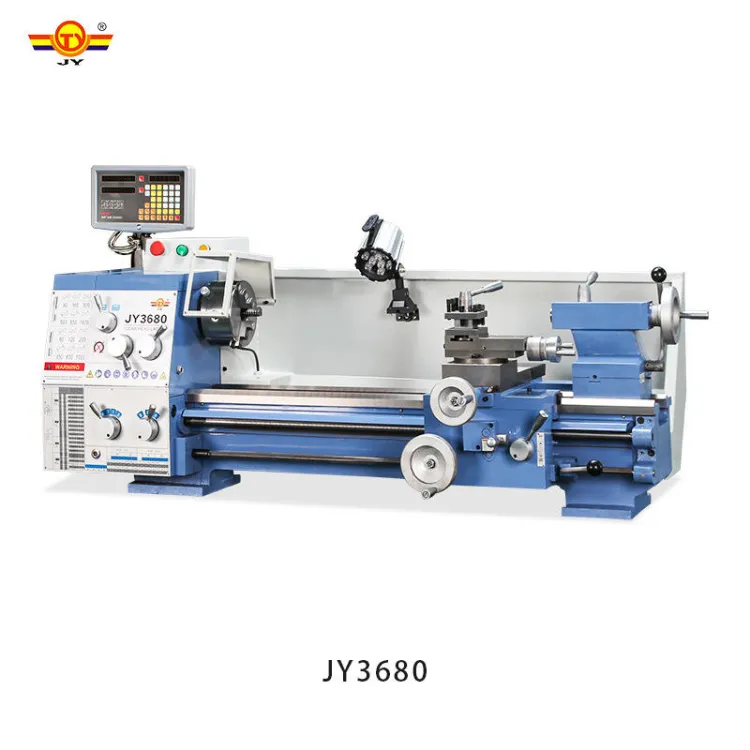 Yi Heng JY3680 Multi-Functional Household Industrial-Grade Bench Lathe High-Precision High-Power Miniature Machine Tool 350kg