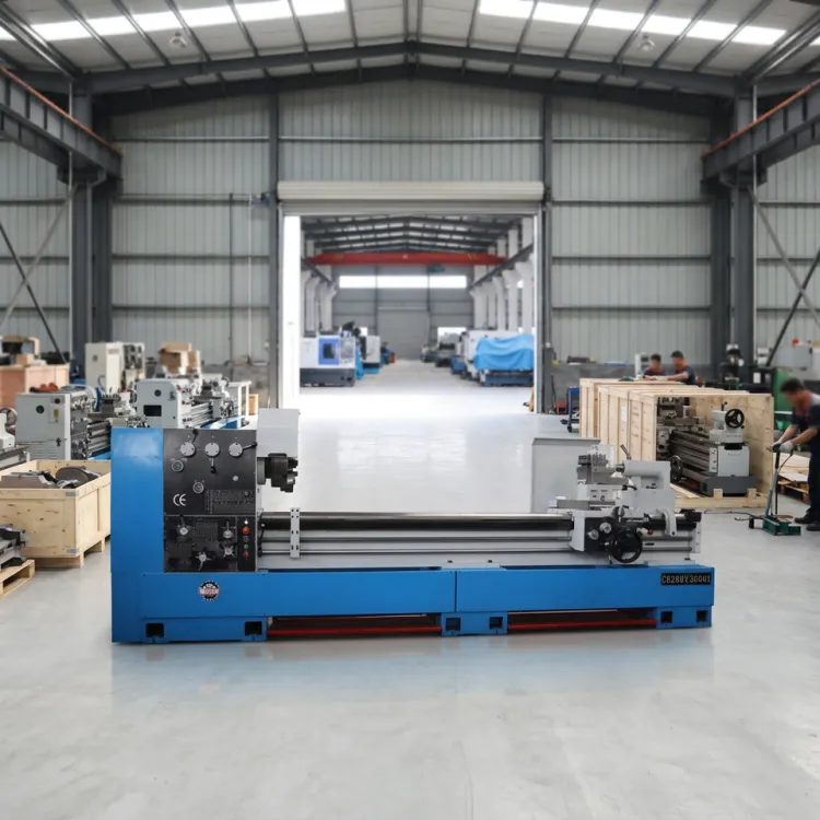 B2B Supplier C6280Y Gap Bed Heavy Duty Engine Lathe 800mm (31.5") Swing 103mm/130mm Bore