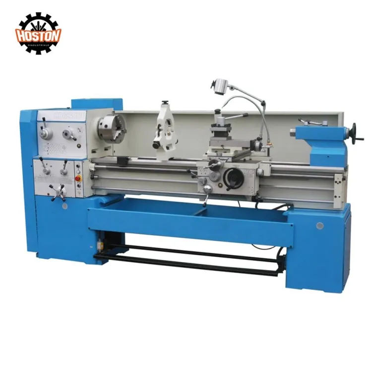CNC Lathe 6 Station Tool Turret Automatic bar Feeder CD6250C Turret Lathe Turn Mill Cnc Machine
