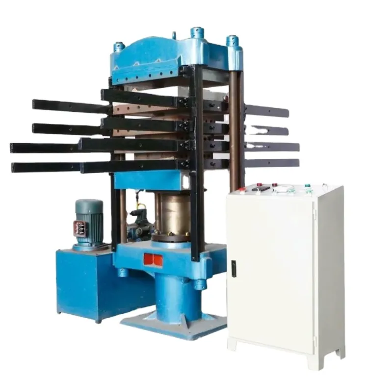 XLB-D550 × 550 × 4 Rubber Tile Vulcanizing Machine – 50 Ton