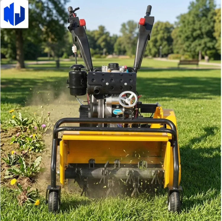 Manufactured Small Gasoline Rotary Tiller with Motor and Bearing for Gardens