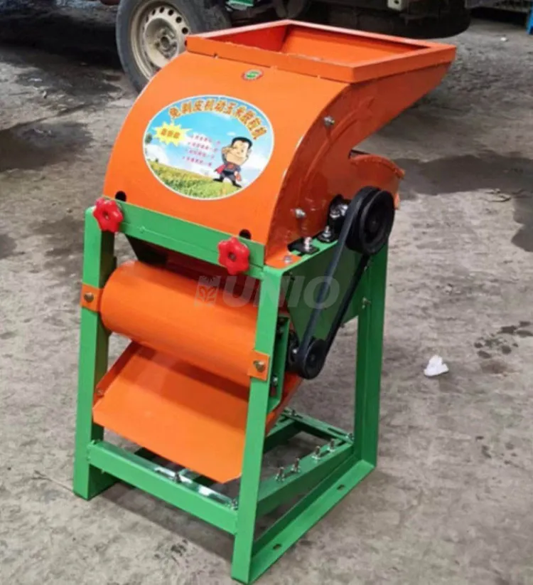 Heavy Duty Corn Thresher Gasoline Powered Maize Sheller for Continuous Farm Processing Work