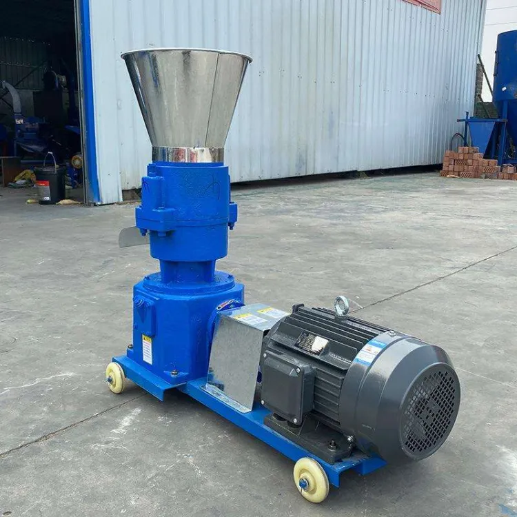 Mini Animal Feed Pellet Machine for Chicken Cattle Goat and Pig Feed Manufacturing with Adjustable Pellet Sizes Simple Operating