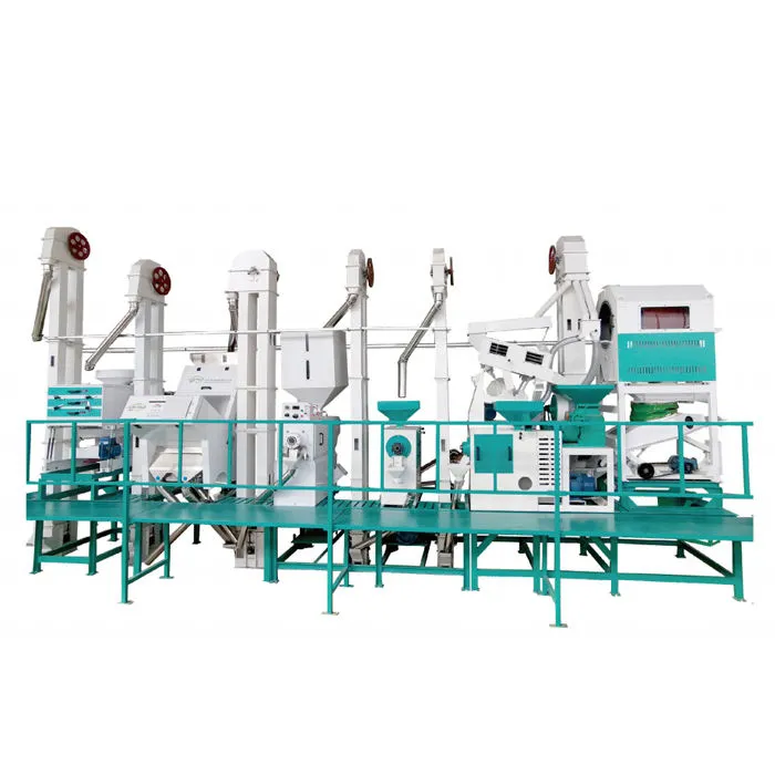 Combined Rice Milling Machine Complete Paddy Rice Milling Machine Rice Grain Processing Machinery in Nigeria