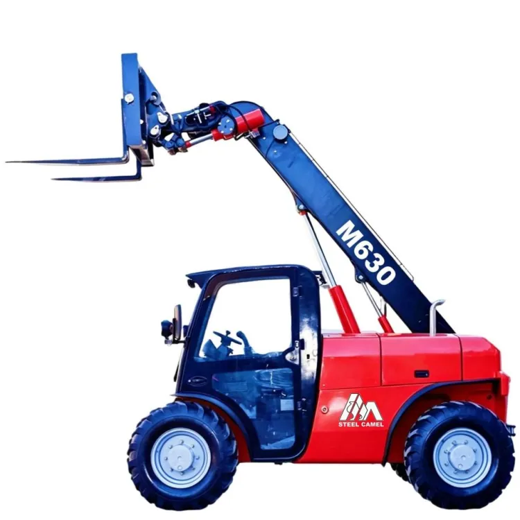 Agricultural Telehandler 3T 6m Lift for Hay Bales Livestock Waterproof Cabin Warranty 12 Months CE/ISO