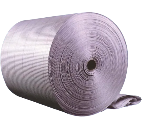 Plain PP Woven Fabric Roll Polypropylene Woven Cloth Roll for Grain Fertilizer Fabric Roll for Packaging Bags Manufacturing