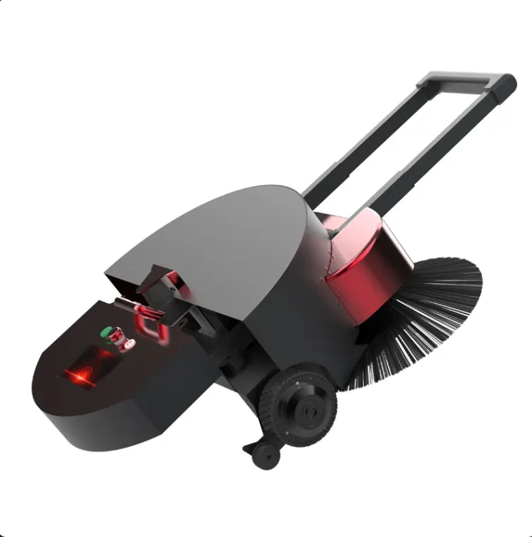 Reeman Electric Walk Behind Floor Sweeper Commercial Vacuum Cleaner Handheld Cleaning Machine for Industrial Warehouse
