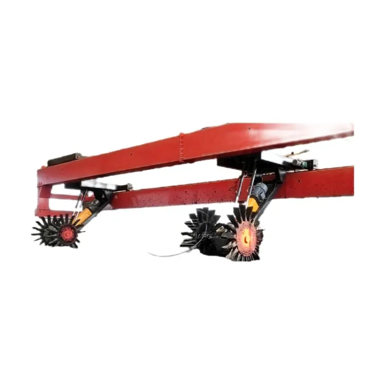 High Productivity Compost Turner Organic Waste Fermentation Mixing Machine Customizable 220V Fertilizer Making Equipment
