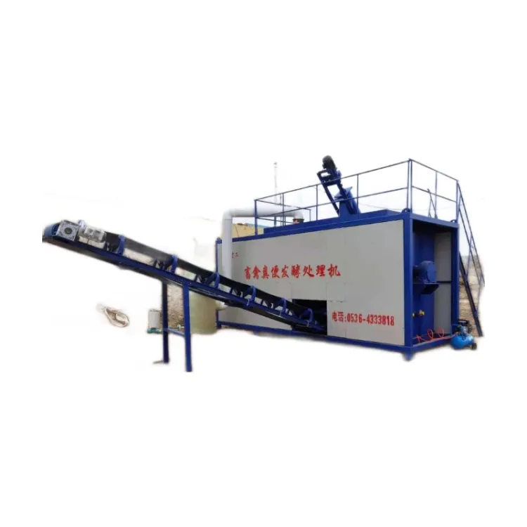 Poultry Chicken Manure Organic Fertilizer Fermentation Machine Compost Making Machine