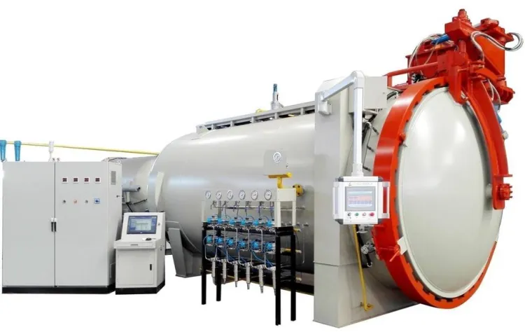 Industrial Autoclave Composite Materials Wood Processing Tire Vulcanization Large Autoclave Manufacturer