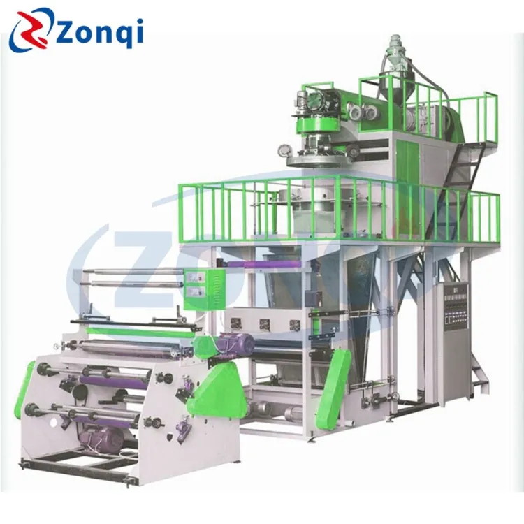 800 1000 1200 1300 1600 PP Plastic Blowing Processing Machinery Blown Film Machines Production Line