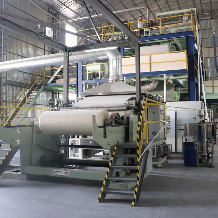 Biodegradable 2400mm SMMS Spunbond Meltblown Composite Nonwoven Production Line for Hygiene Products