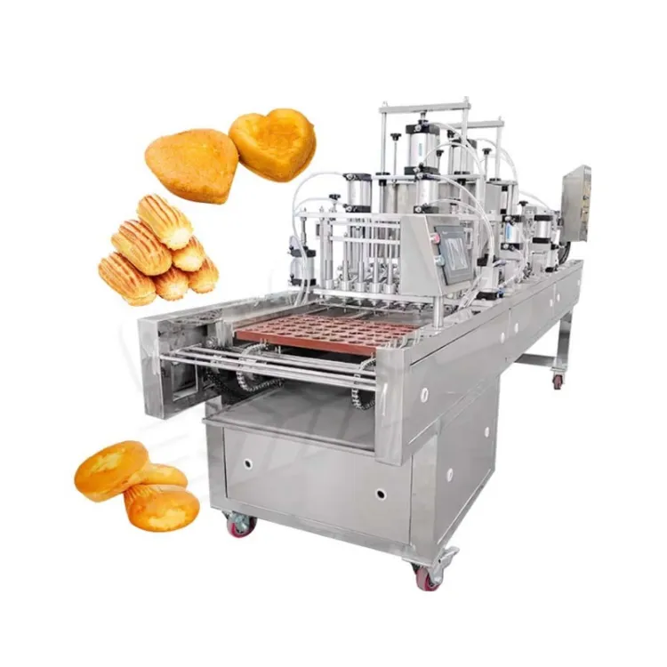 MY Save Labor Cost Sandwich Fill Cake Production Line Full Automatic Cake Make Machine Bakery