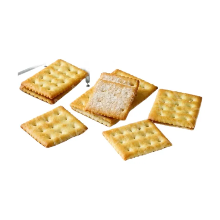 Fully Automatic High Productivity Soft & Hard Biscuit Production Line with Gas Oven and Multifunctional Bakery Equipment
