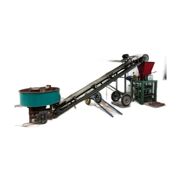 Widely Used Interlock Block Making Machine Brick Production Line with Vacuum Extruder for Building Projects