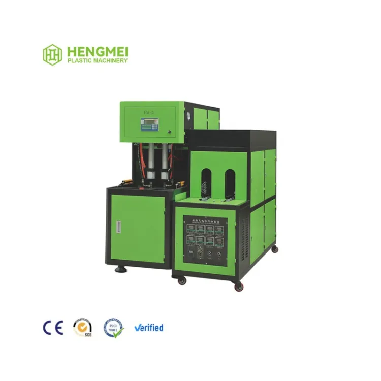 2 Cavity PET Bottle Blowing Machine Plastic 50-2000 ML Bottle Making Machine