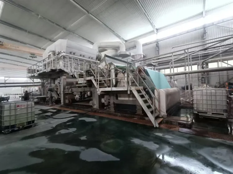 50-100 TPD Complete Toilet Tissue Paper Production Line Turnkey Solution with Field Service