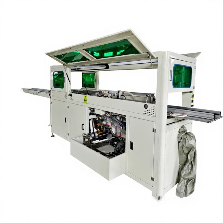 Full-Automatic Toilet Roll Production Line Jumbo Roll Rewinding Cutting Packing Machine Complete Tissue Toilet Paper Making Line