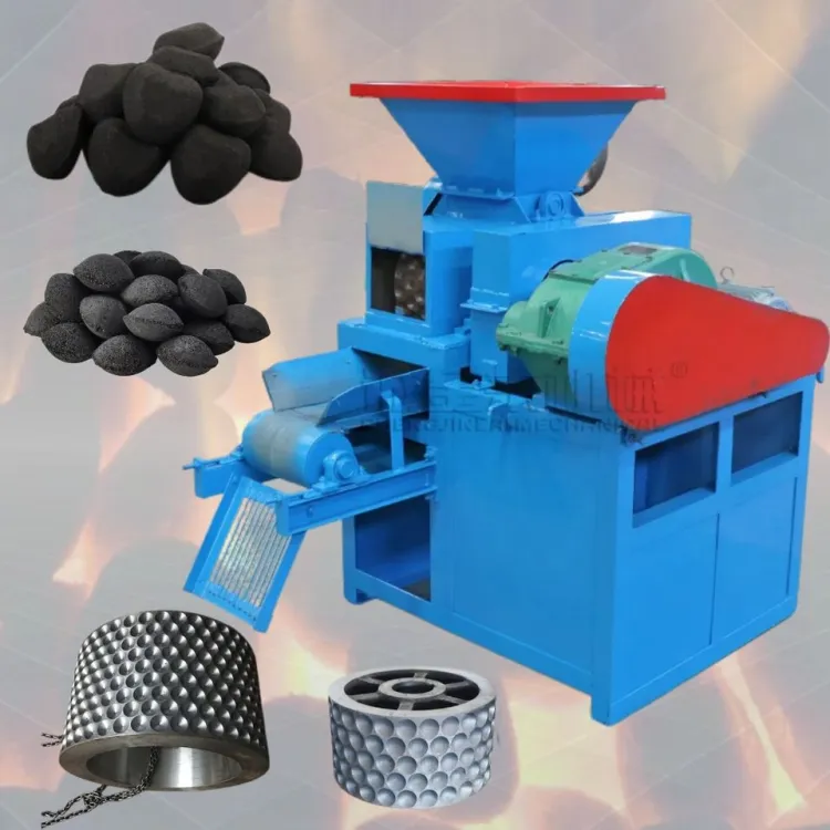 Customizable Charcoal Making Compressed Coal Production Line Charcoal Briquette Machine to Make Charcoal