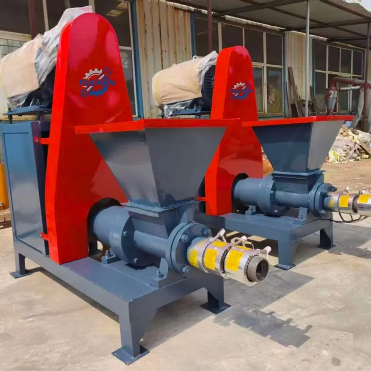 Henan Yuchen Biomass Briquette Line for Sawdust Nut Shell Coconut Shell Charcoal Making Machine 200-400kg/h Energy Saving