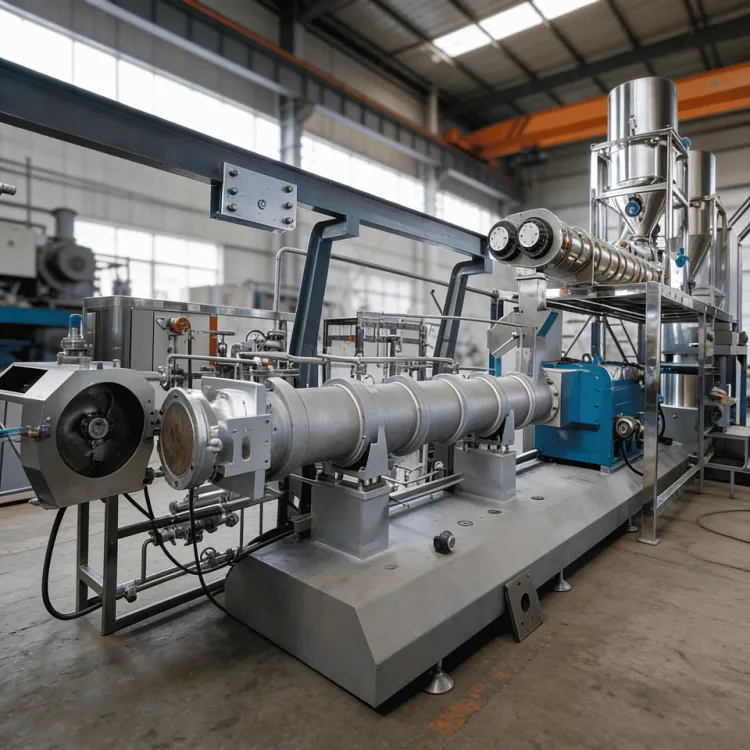 Business Ready Professional Fish Feed Pellet Extruder Machine for Commercial Feed Production