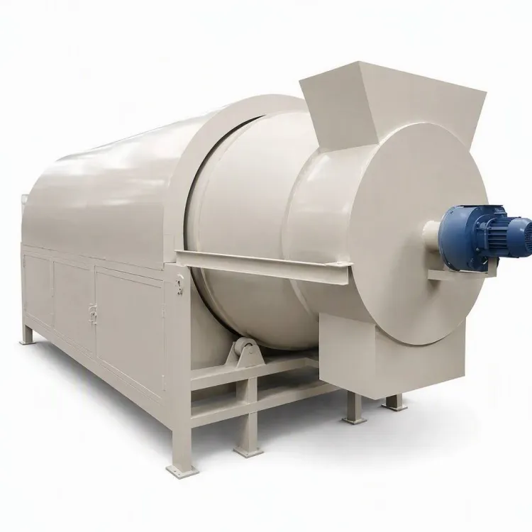 Oil Heating Automatic Rotary Drum Dryer Machine with Gear Core Components 90kg Capacity for Drying Nuts Grains Beans Rice Corn